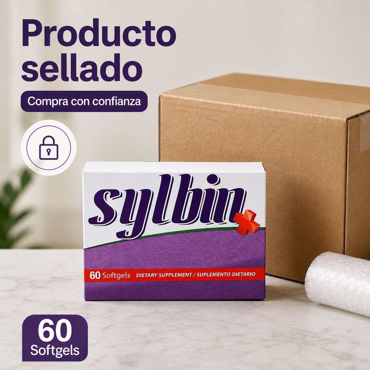 HEALTHY AMERICA - Sylbin Suplemento Dietario 60 Softgels