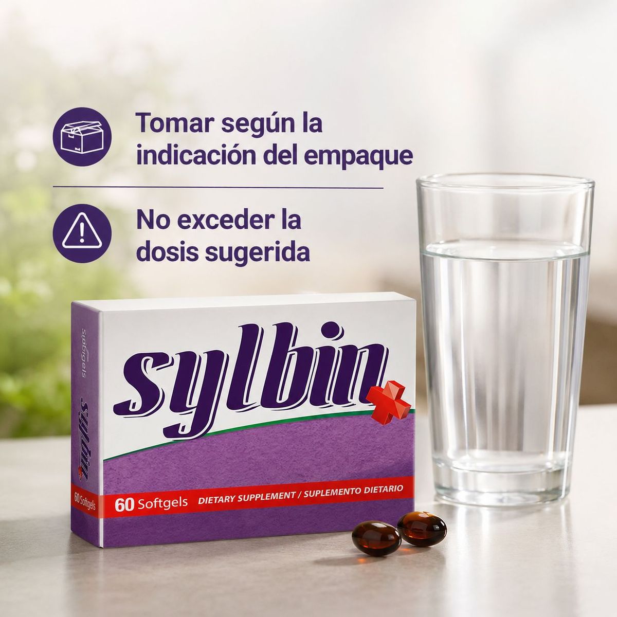 HEALTHY AMERICA - Sylbin Suplemento Dietario 60 Softgels
