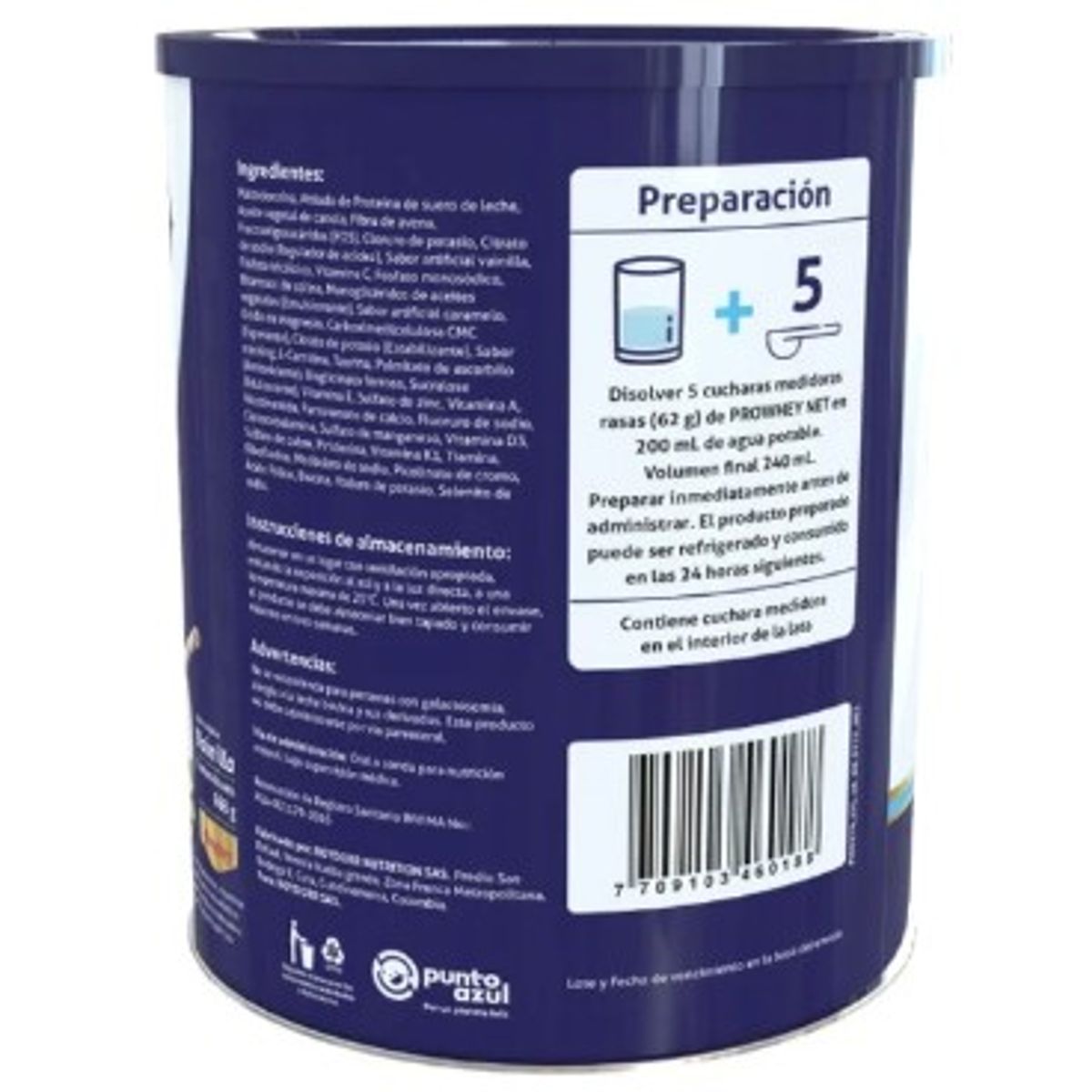 BOYDORR - 1 PROWHEY NET VAINILLA X 868 G
