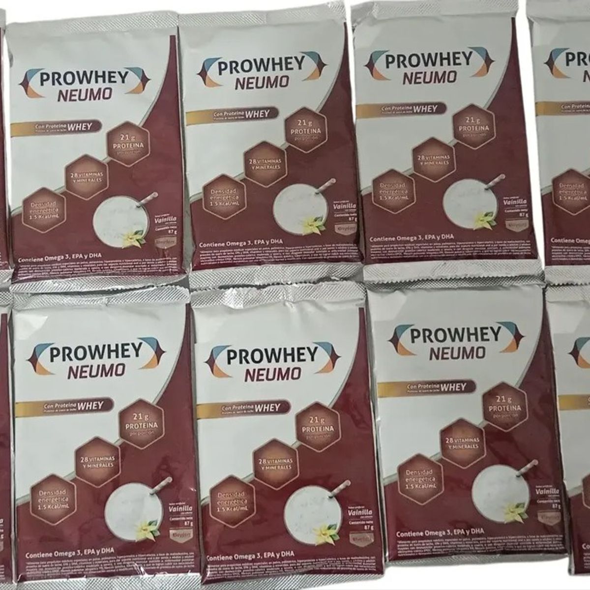 BOYDORR - 8 PROWHEY NEUMO VAINILLA X 87 G