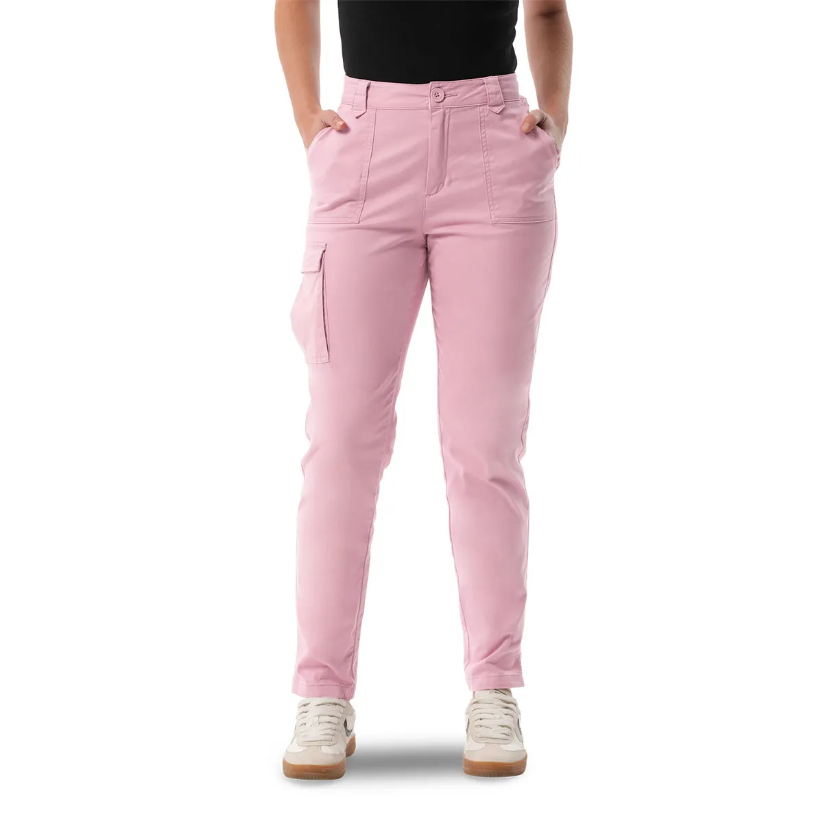TOTTO - Pantalon Tipo Cargo Sarak 2.0 Rosado Para Mujer Totto