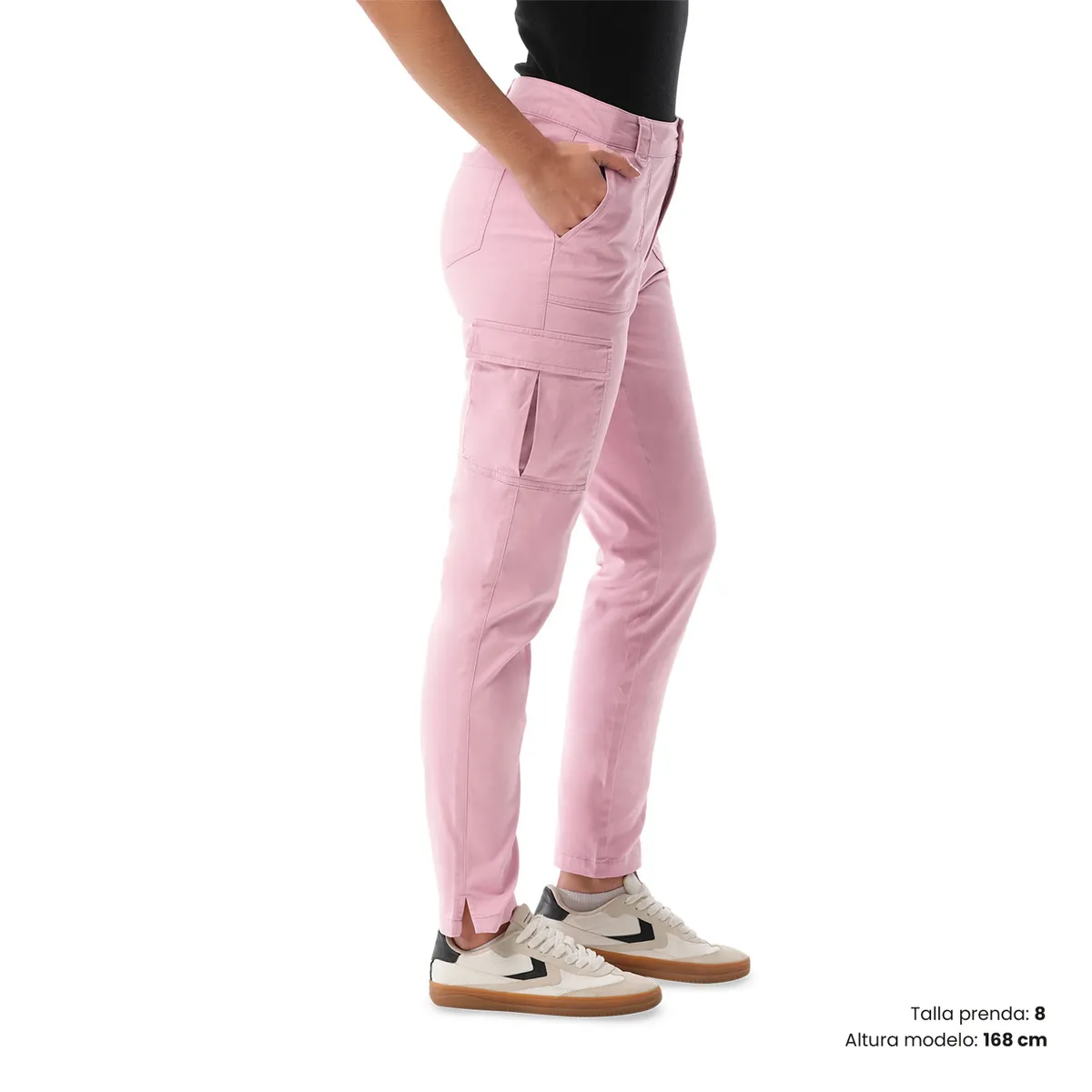 TOTTO - Pantalon Tipo Cargo Sarak 2.0 Rosado Para Mujer Totto