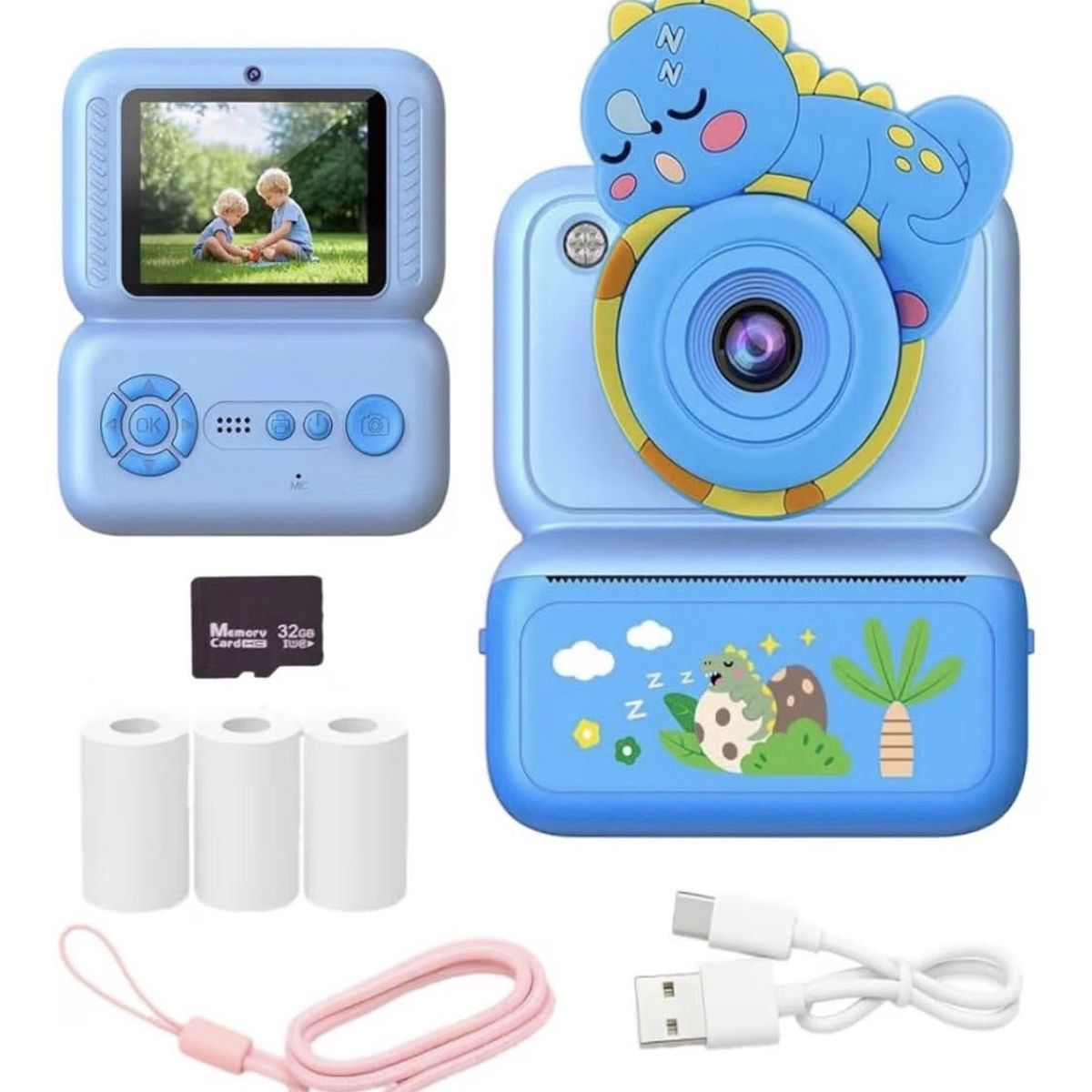 BABIES AND KIDS - Cámara para niños con impresión instantánea , juguete
