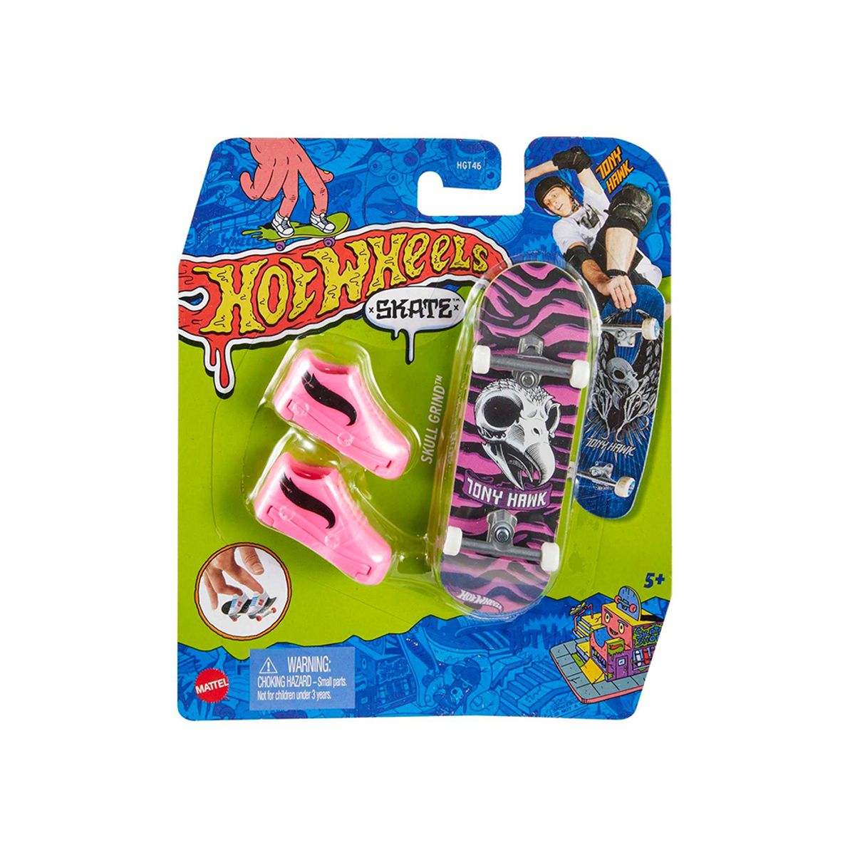 MATTEL - Hot Wheels Mini Patineta Y Zapatos