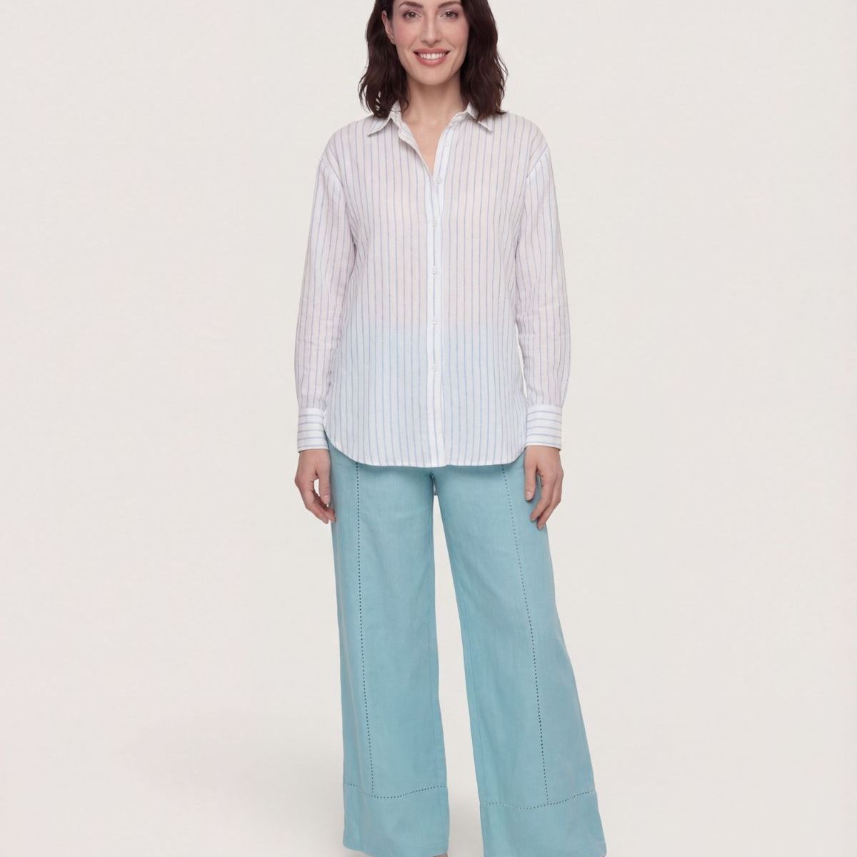 OSTU - Pantalón  Para Mujer Moda Marca Ostu Color Azul #40070905