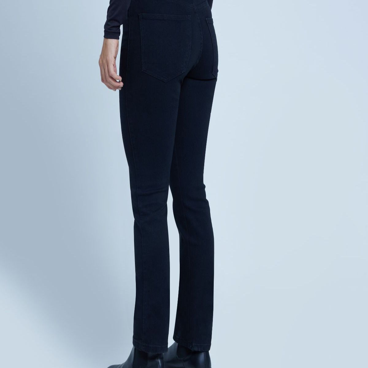 OSTU - Jean Mujer Ostu Regular Negro Algodón 40160345-10