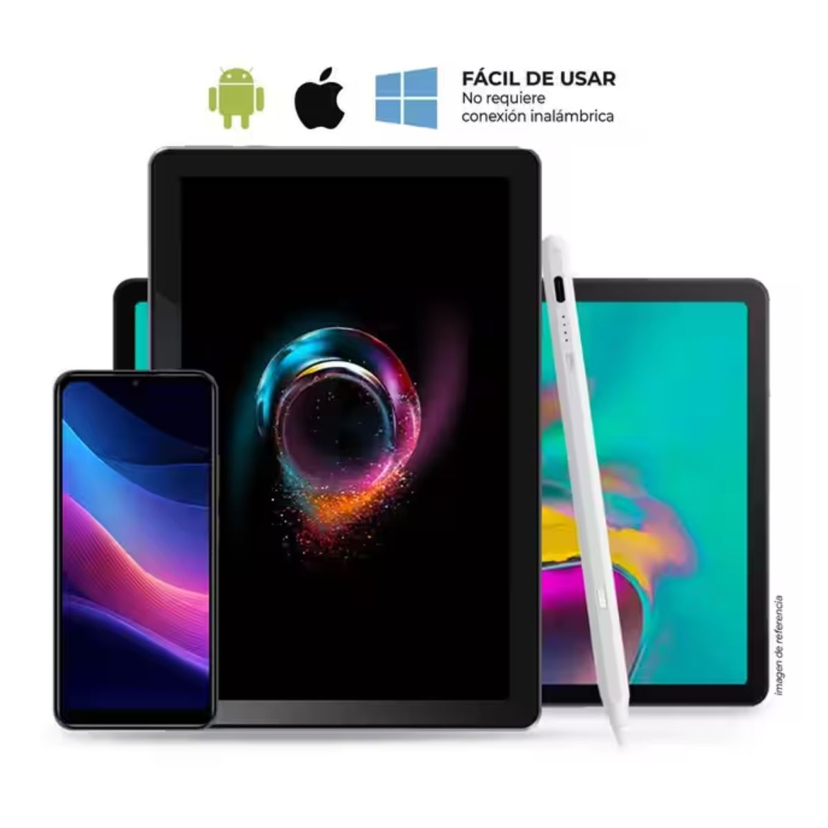 KALLEY - Lápiz Stylus KALLEY para iPad Tablet iPhone Universal