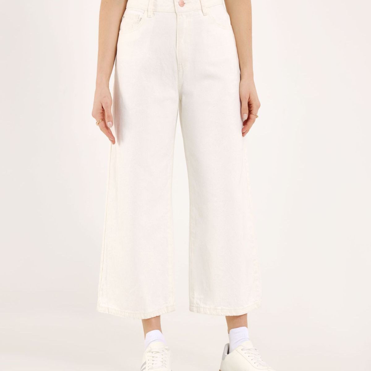 OSTU - Jean  Para Mujer Culotte Marca Ostu Color Crudo #40160621