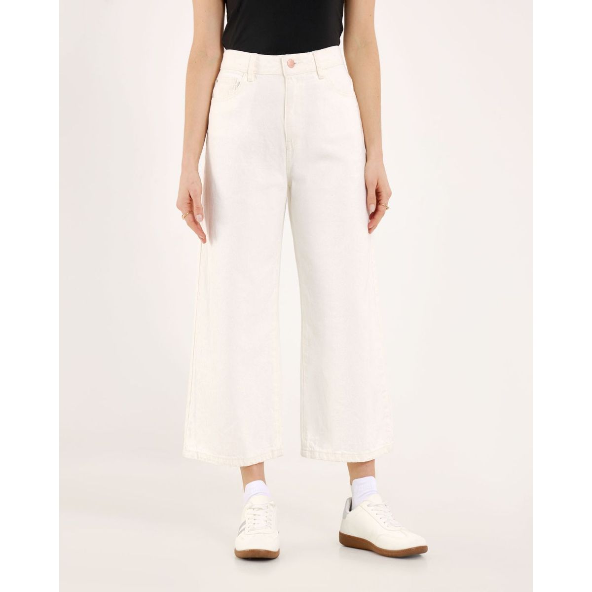 OSTU - Jean  Para Mujer Culotte Marca Ostu Color Crudo #40160621