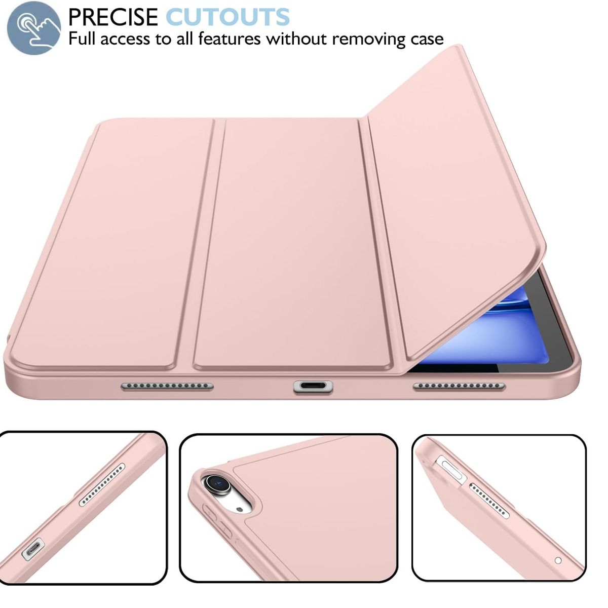 GENERICO - Forro Funda Smart Case Para xiaomi redmi pad se 11 + Funda Maletin Portatil
