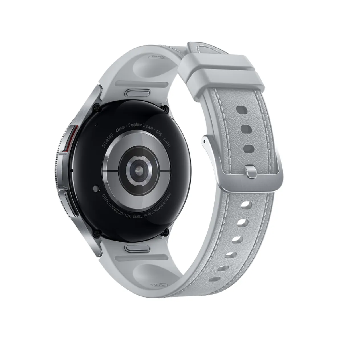 SAMSUNG - Samsung Galaxy Watch 6 R960 Acero Inoxidable 47mm Bluetooth Plata