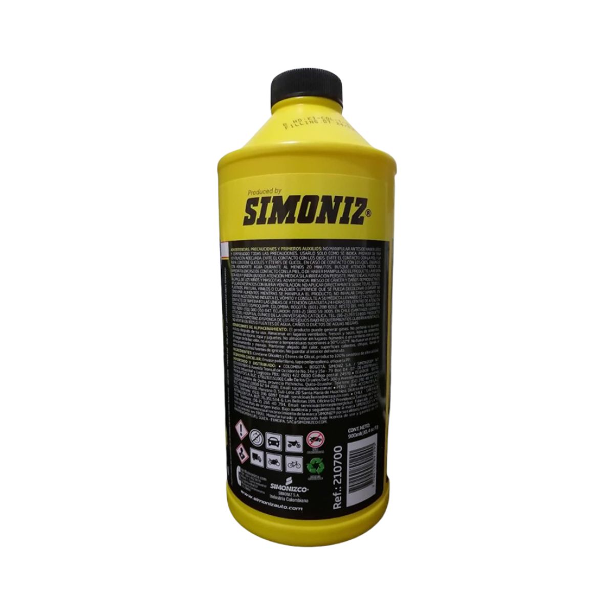 SIMONIZ - Líquido De Frenos Full Synthetic DOT 3 Simoniz - 900ML