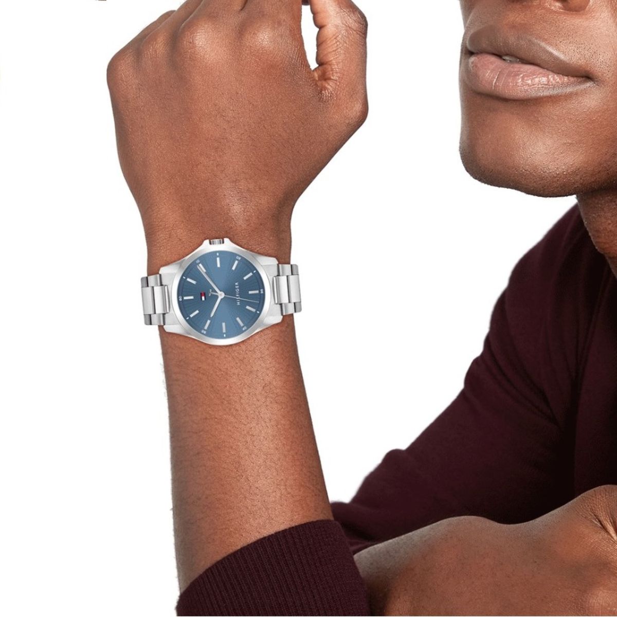 TOMMY HILFIGER - Reloj T.hilfiger Para Hombre Plateado 1710670