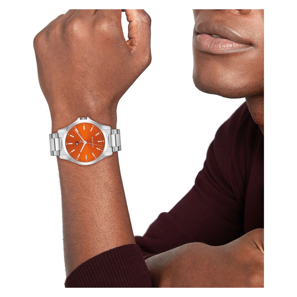 TOMMY HILFIGER - Reloj T.hilfiger Para Hombre Plateado 1710678