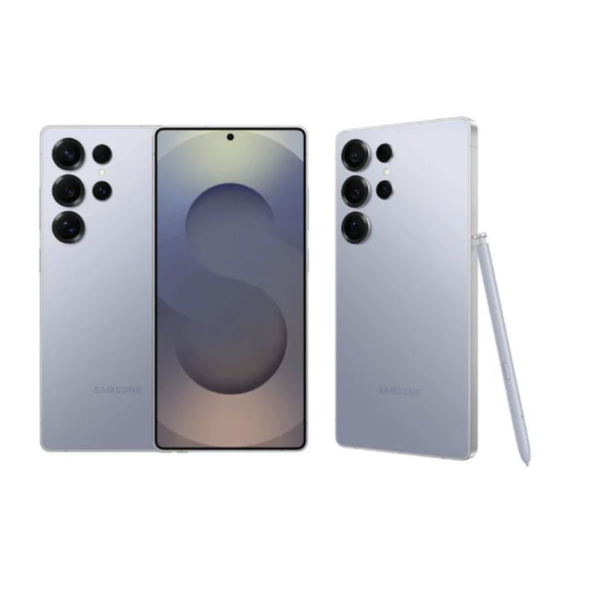 SAMSUNG - Samsung Galaxy S25 Ultra S938B Dual Sim 12GB RAM 1TB 5G Titanium Silver Blue smartphone
