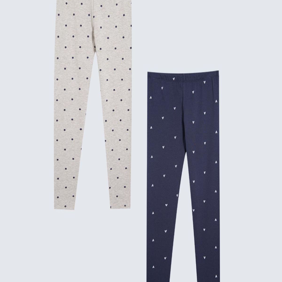OSTU - Leggins Infantil Niña Largo Marca Ostu Color Azul #90230116