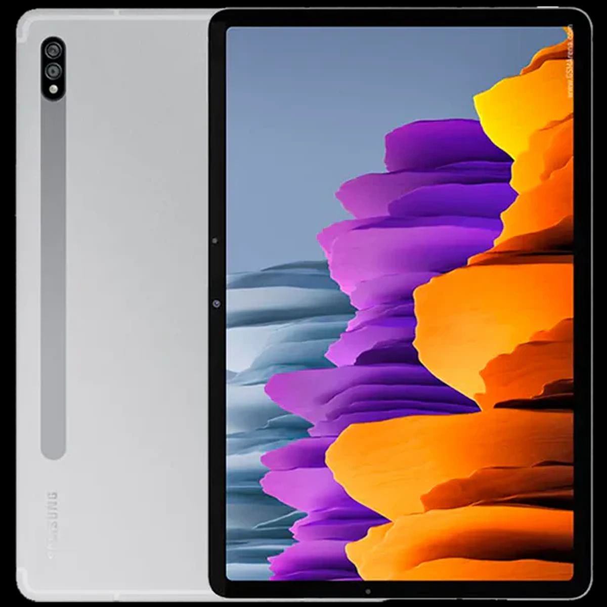 SAMSUNG - Samsung Galaxy Tab S7 128GB Plateado Reacondicionado