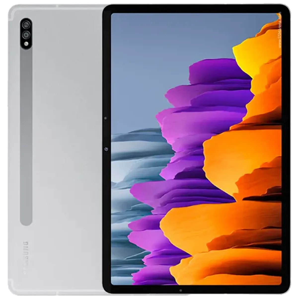 SAMSUNG - Samsung Galaxy Tab S7 128GB Plateado Reacondicionado