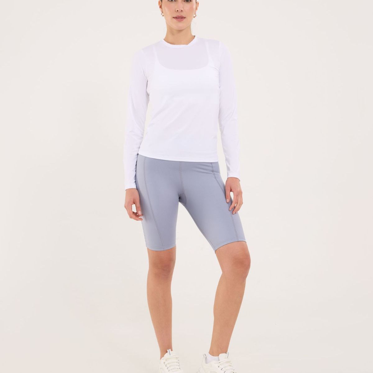 OSTU - Leggins  Para Mujer Largo Marca Ostu Color Gris #40230614