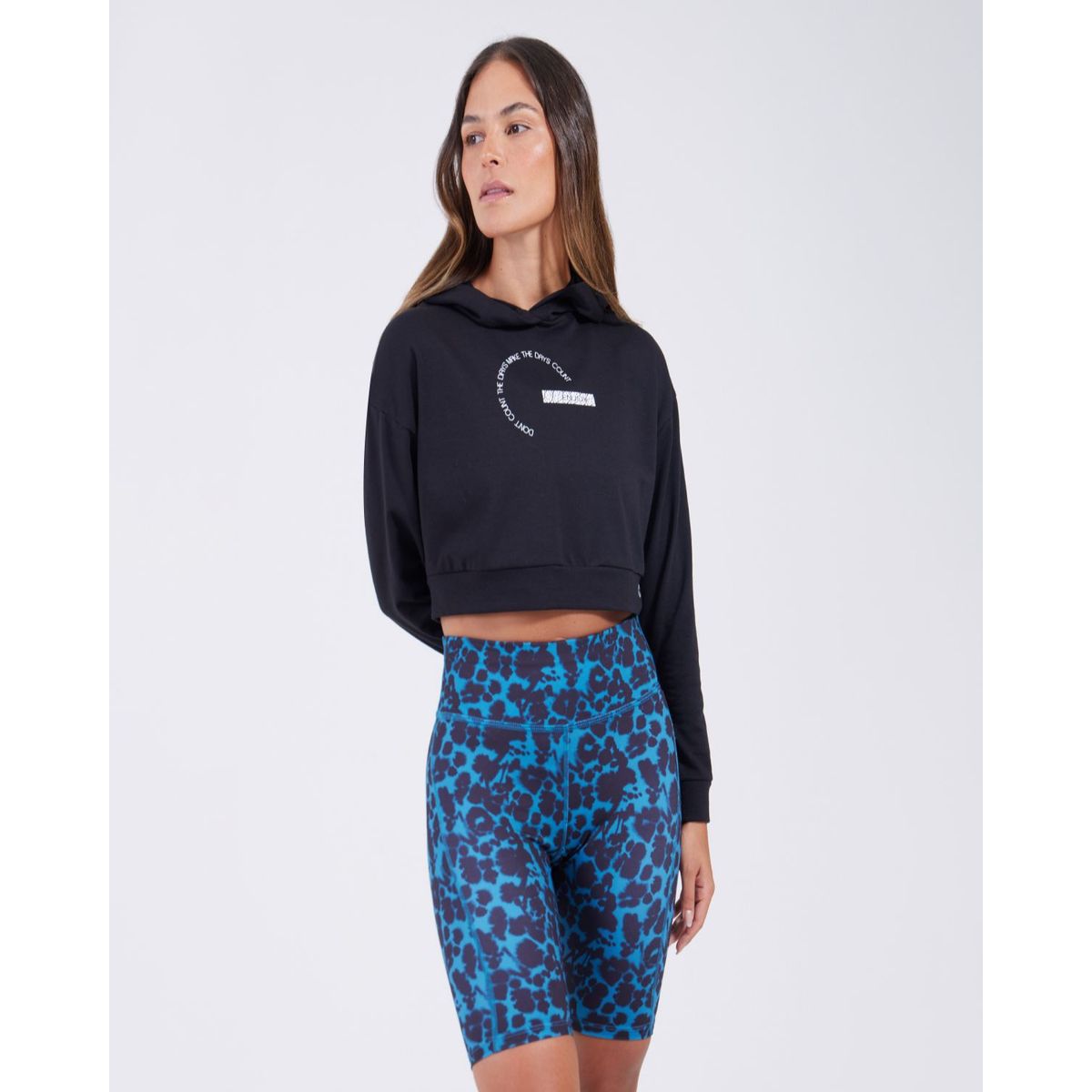 OSTU - Leggins Mujer Ostu Corto Azul Poliéster 40230483-52166