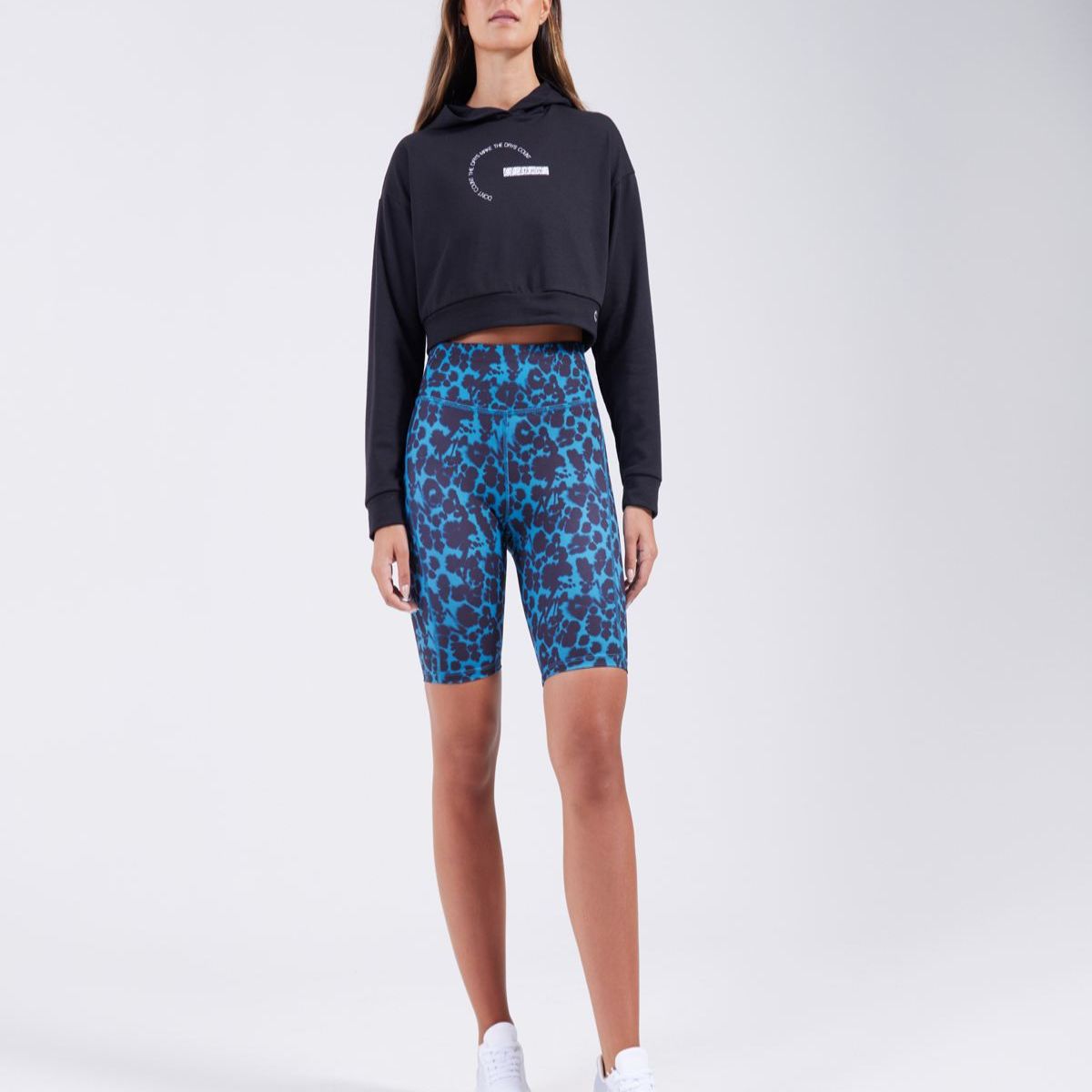 OSTU - Leggins Mujer Ostu Corto Azul Poliéster 40230483-52166