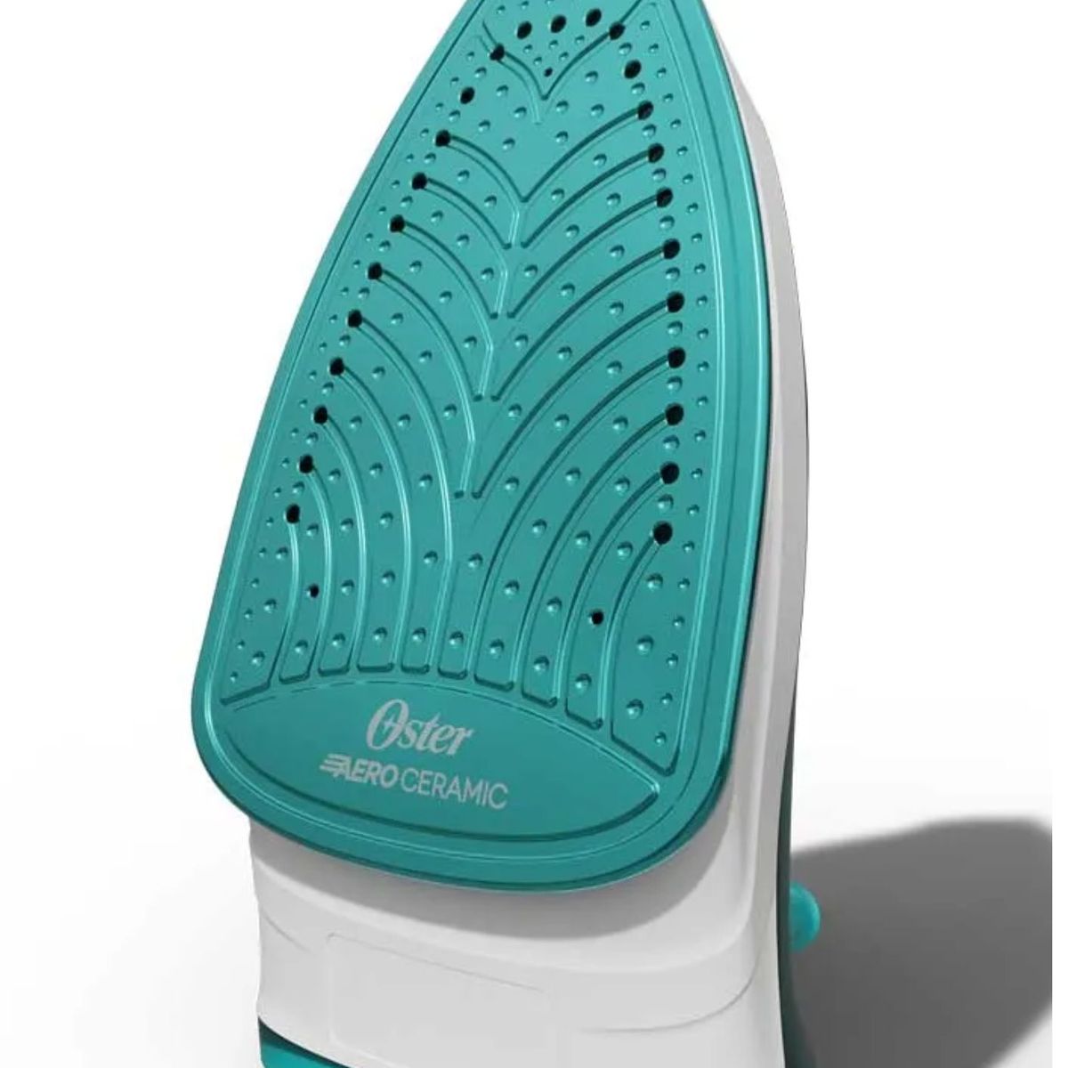 OSTER - Plancha de Vapor de Cerámica Oster®, Compacta, Color Turquesa, Aeroceramica