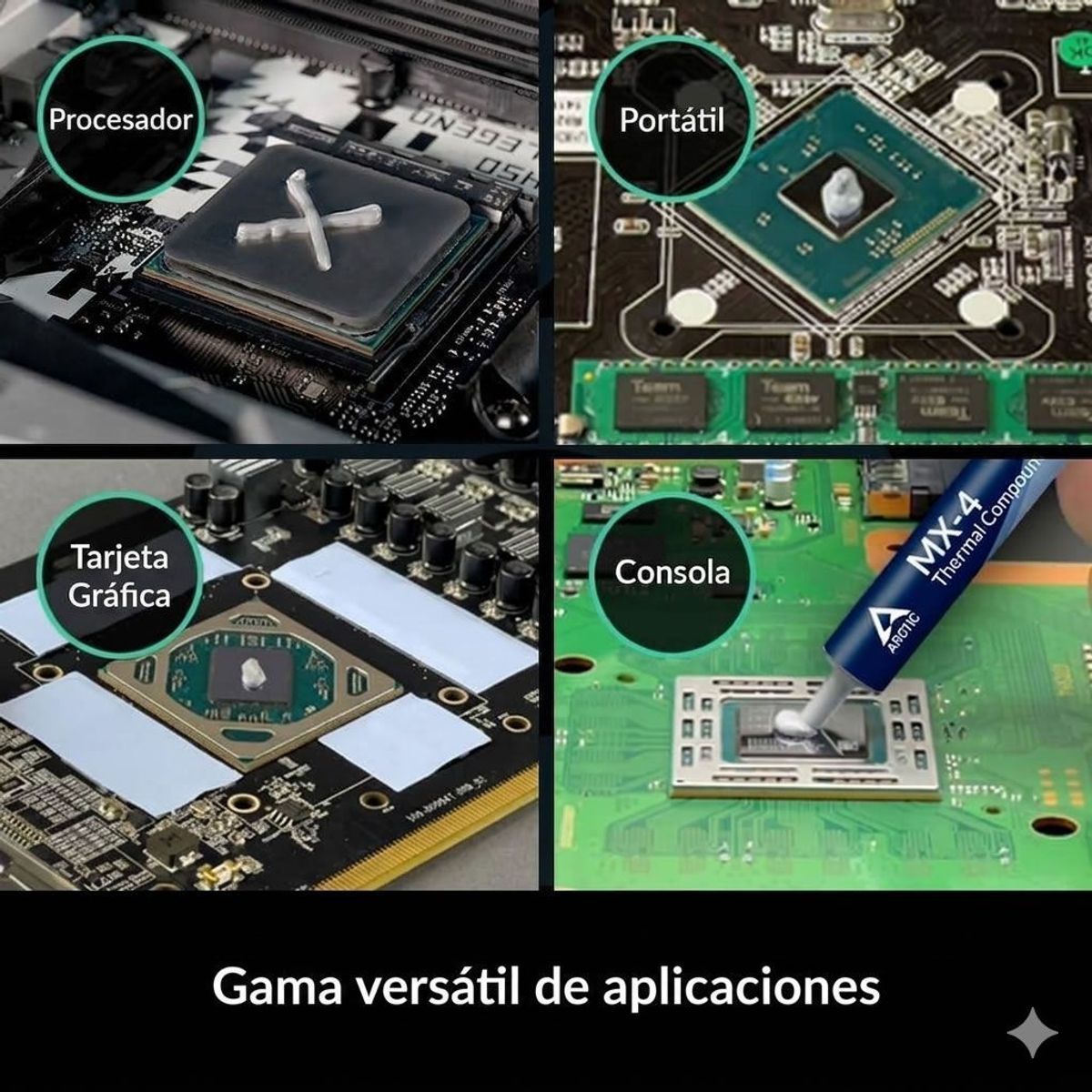 ARCTIC - Pasta Termica Arctic Mx4 Original 4g Para Ps4 Ps5 Pc Laptop