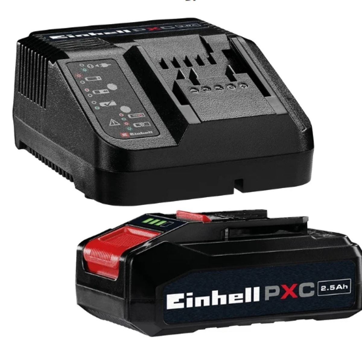 EINHELL - Taladro Percutor Inalámbrico 18V 12 44Nm Kit con Batería 2.5Ah + Cargador
