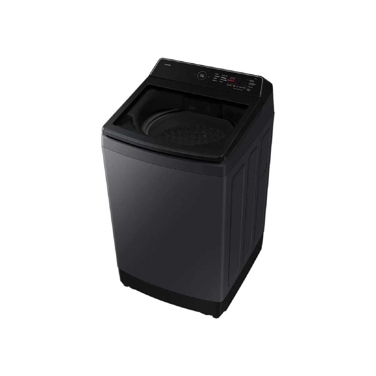 SAMSUNG - Lavadora Carga Superior Samsung 13 Kg (28 libras) EcoBubble Motor Inverter Negro WA70F15E4CCO