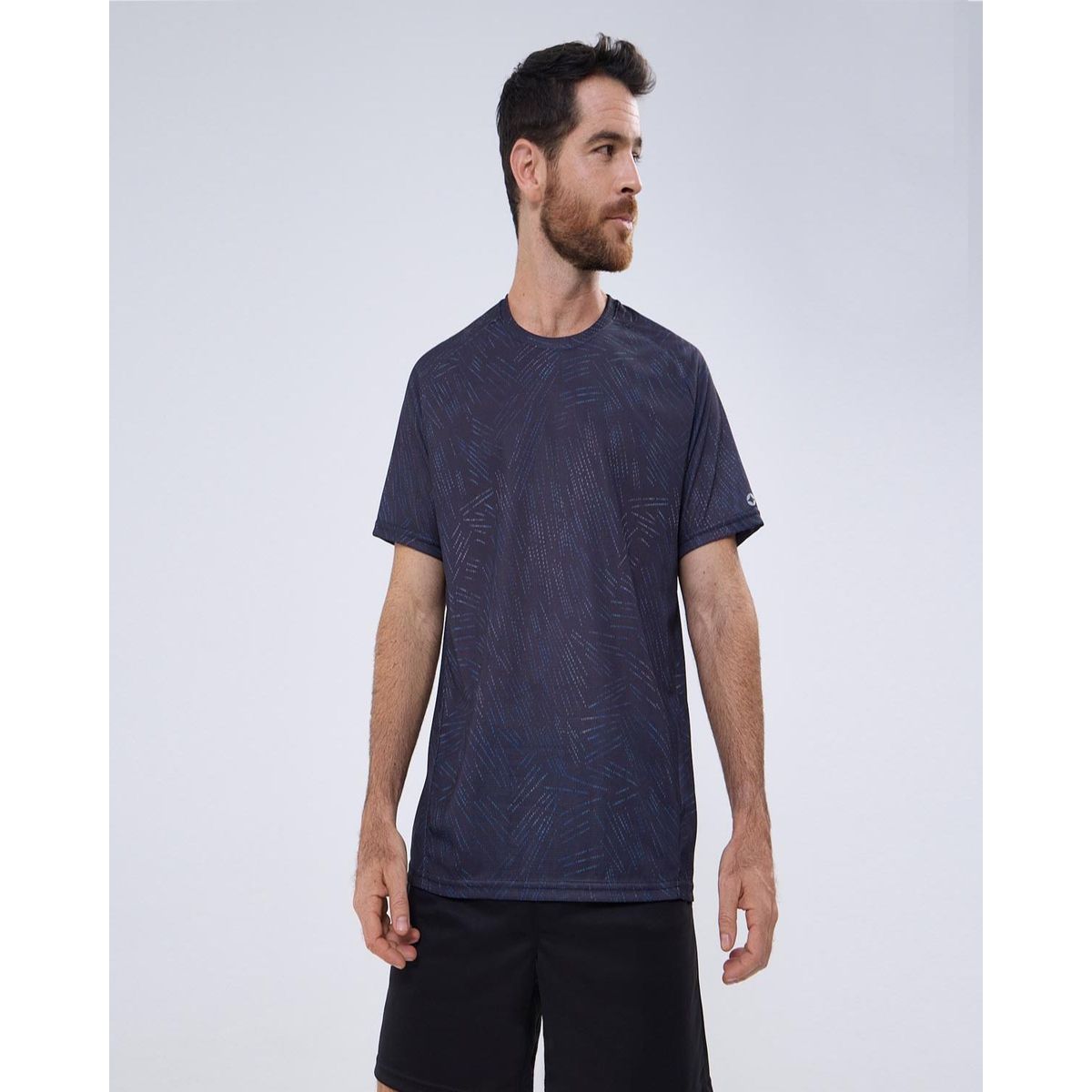 OSTU - Camiseta De Hombre M/C Marca Ostu En Color Negro  #60091306