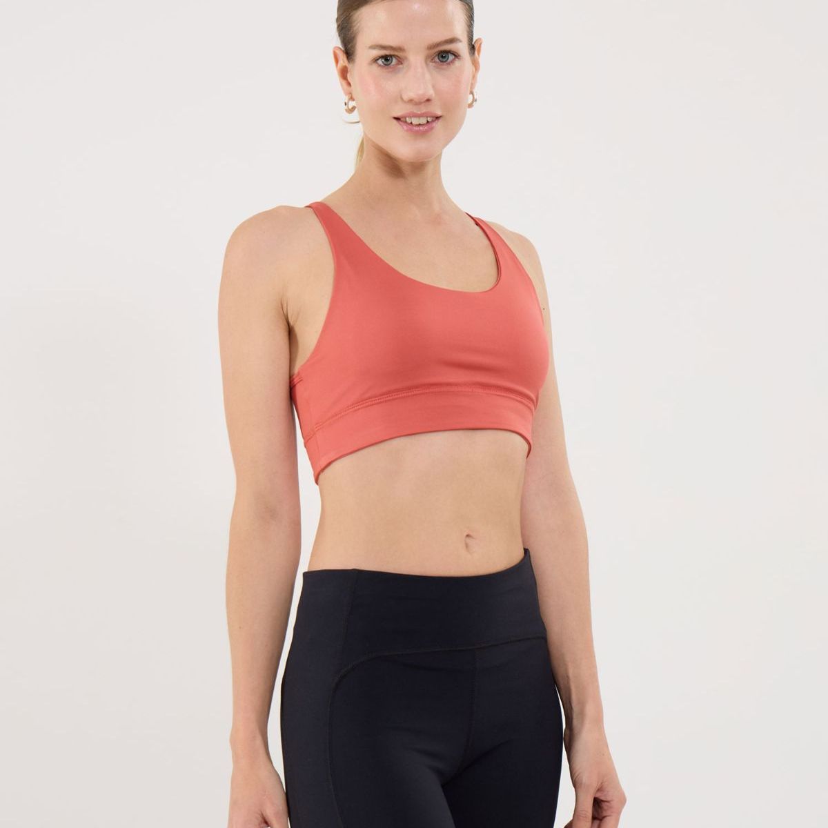 OSTU - Top Para Mujer  Marca Ostu Color Coral #40220432