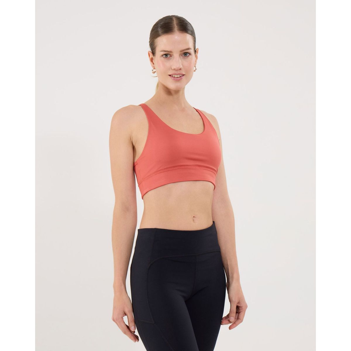 OSTU - Top Para Mujer  Marca Ostu Color Coral #40220432