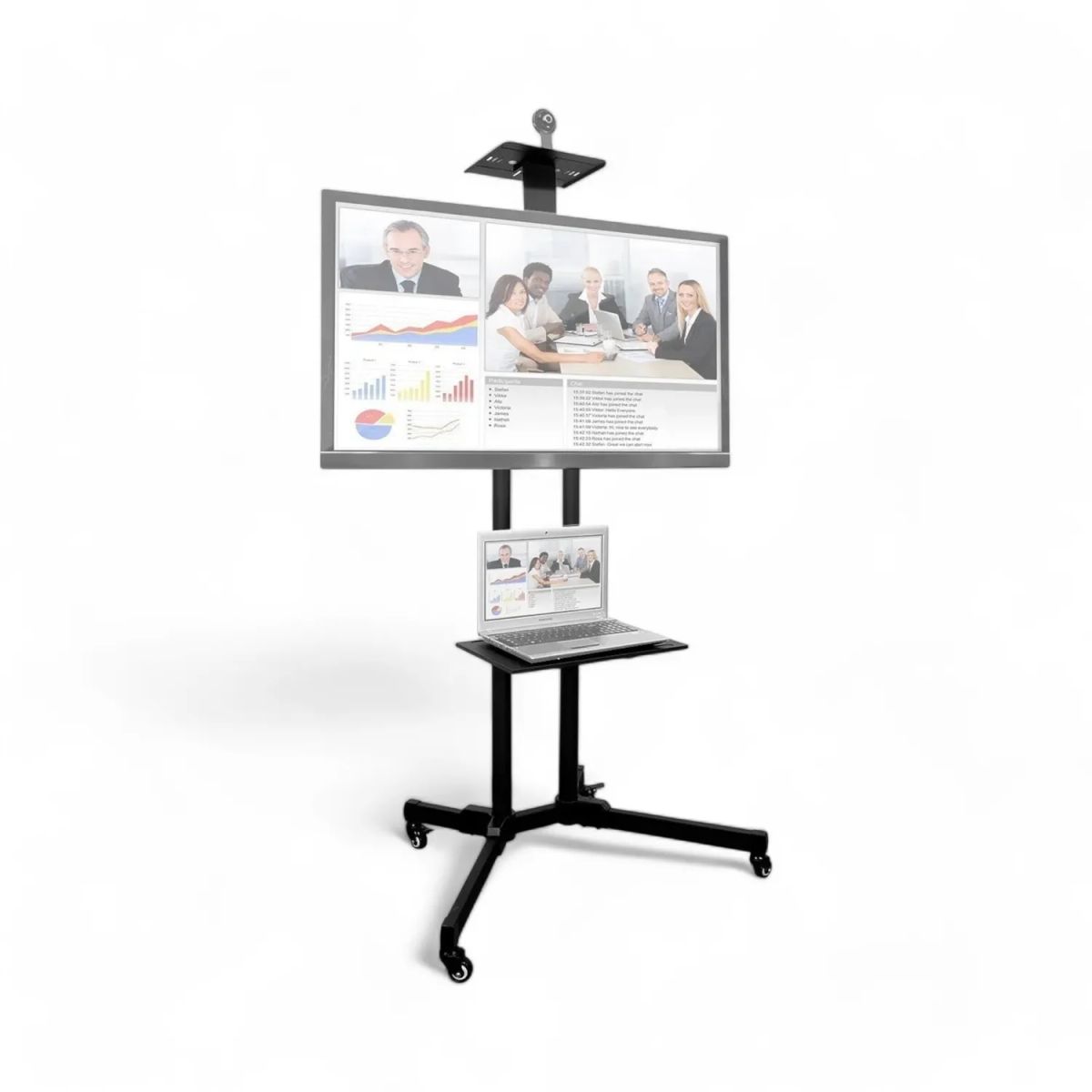 GENERICO - Soporte Pedestal Tv De 32 A 70 Curvos y Planos 1500