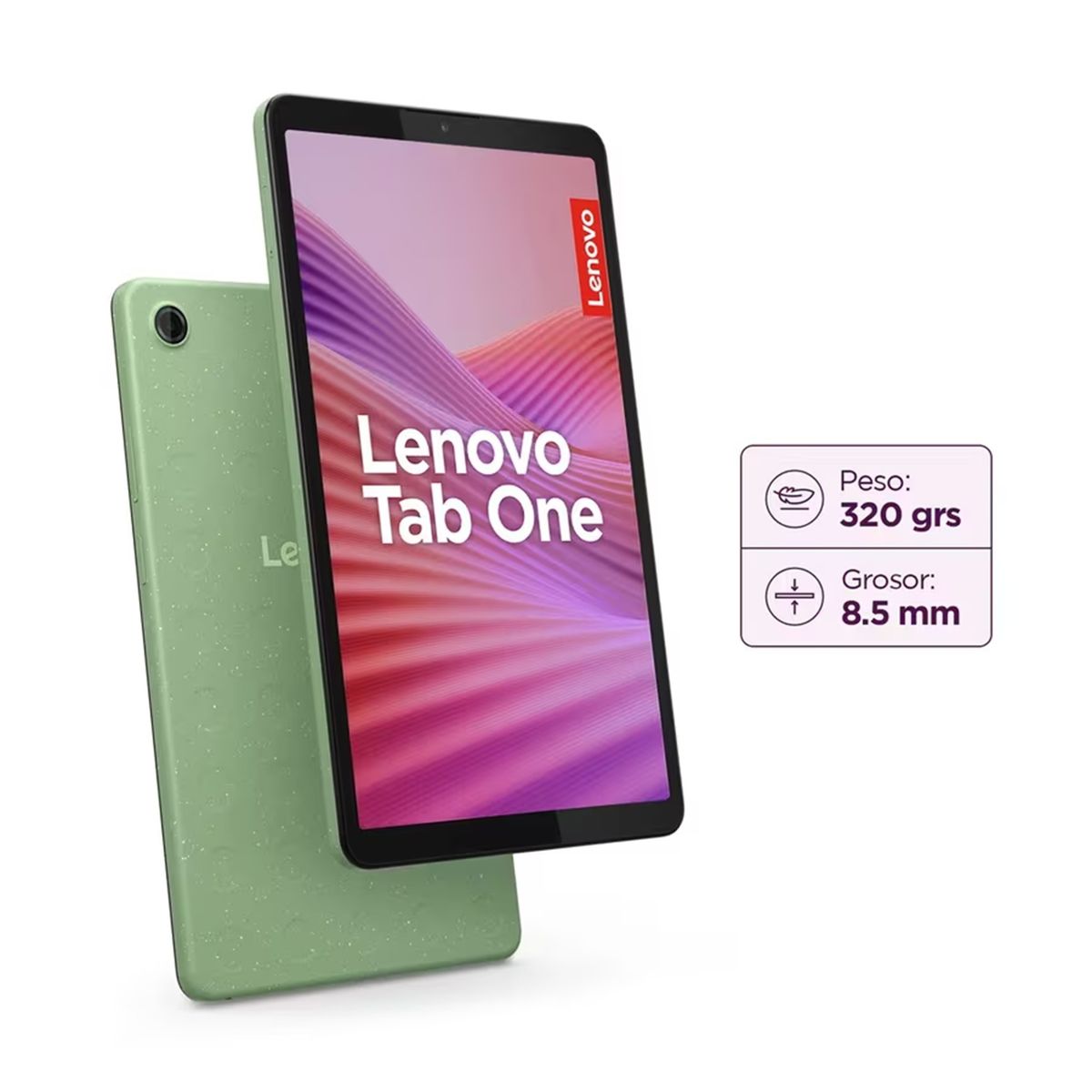 Lenovo - Tablet LENOVO 8.7 Pulgadas Tab One TB305FU - 4GB - 128GB - WIFI- Verde