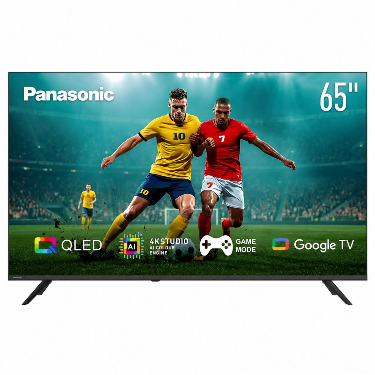 PANASONIC - Televisor Panasonic 65 Pulgadas 4K-UHD QLED 65W80CPN