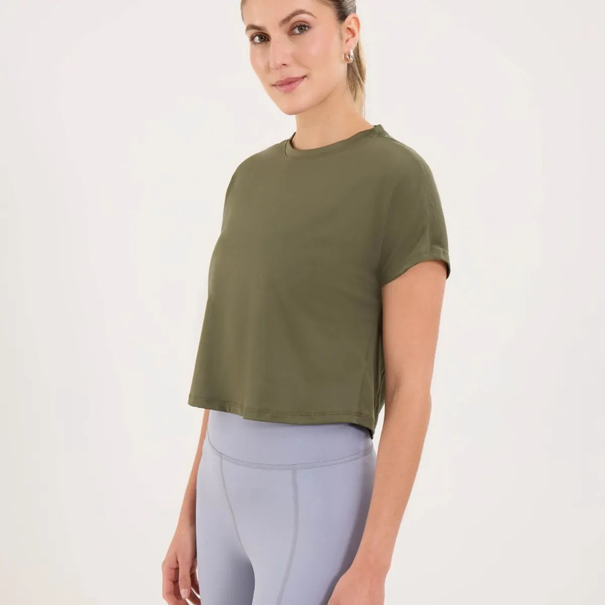 OSTU - Camiseta Para Mujer Manga Sisa Marca Ostu Verde 40092549