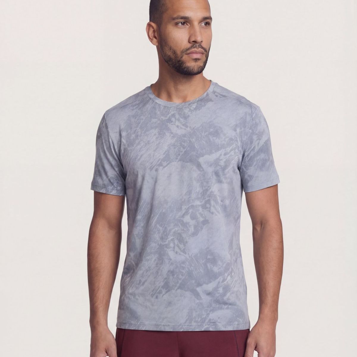 OSTU - Camiseta  Para Hombre Manga Corta Marca Ostu Gris 60091738