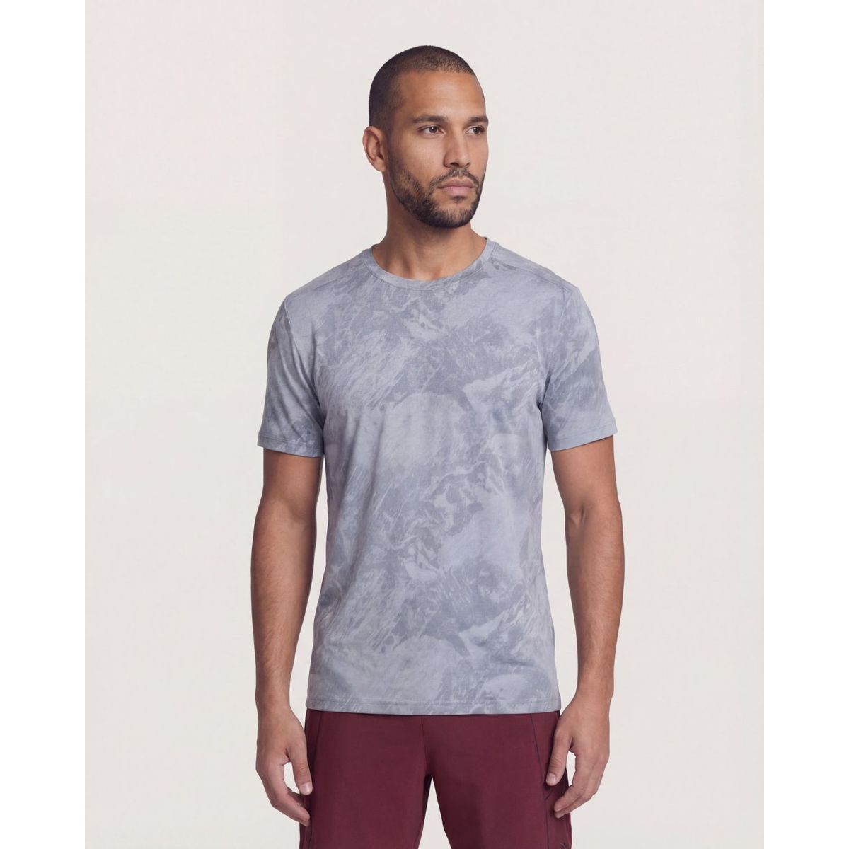 OSTU - Camiseta  Para Hombre Manga Corta Marca Ostu Gris 60091738