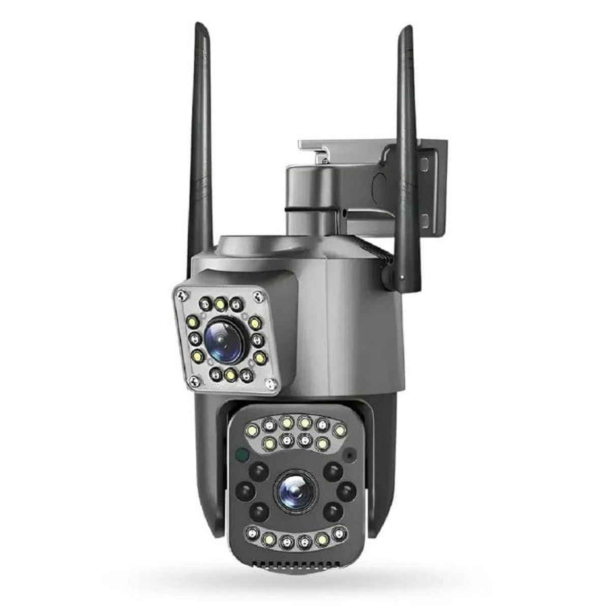 INNOVA - Cámara De Seguridad Wifi 360° Doble Lente V380 Pro Vigilancia Dual 4k