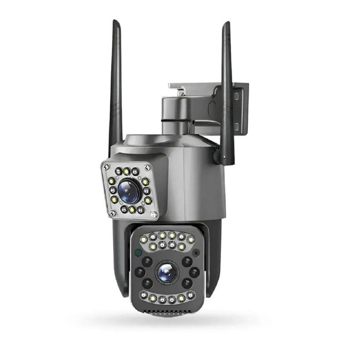 INNOVA - Cámara De Seguridad Wifi 360° Doble Lente V380 Pro Vigilancia Dual 4k