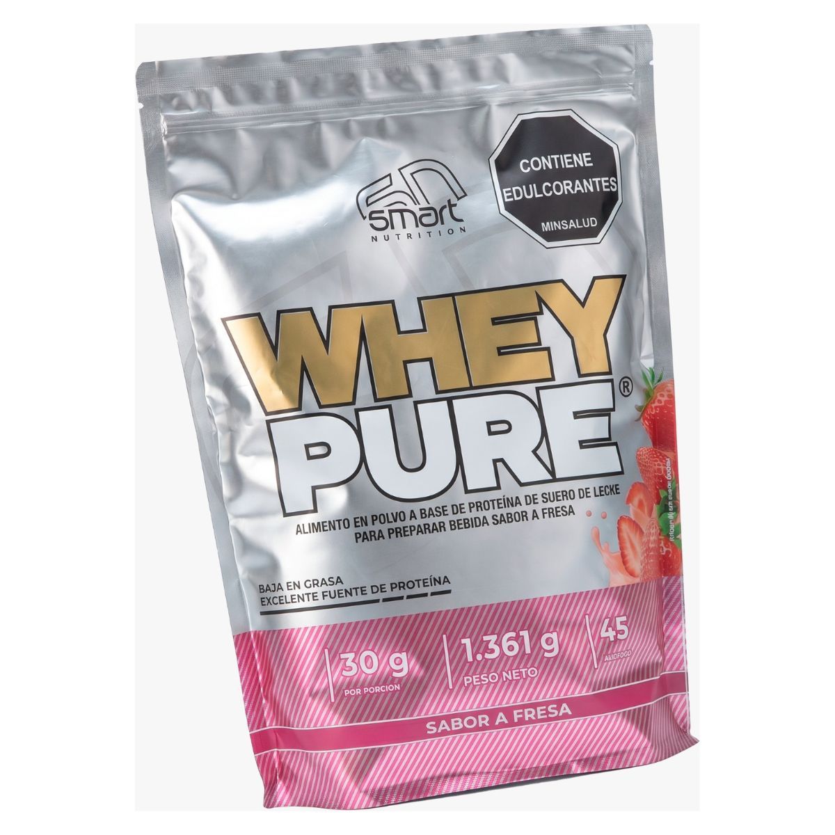 SMART NUTRITION - Whey Pure 3 Lbs Proteina de Suero Smart Nutrition
