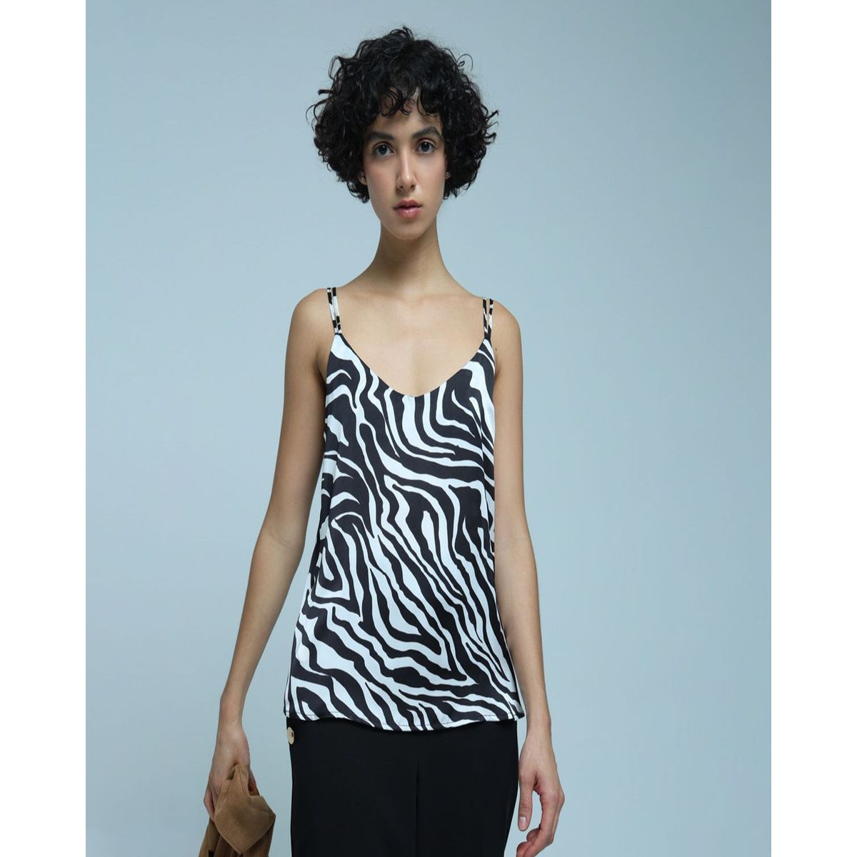 OSTU - Blusa para Mujer marca Ostu color Negro en Poliéster #4012