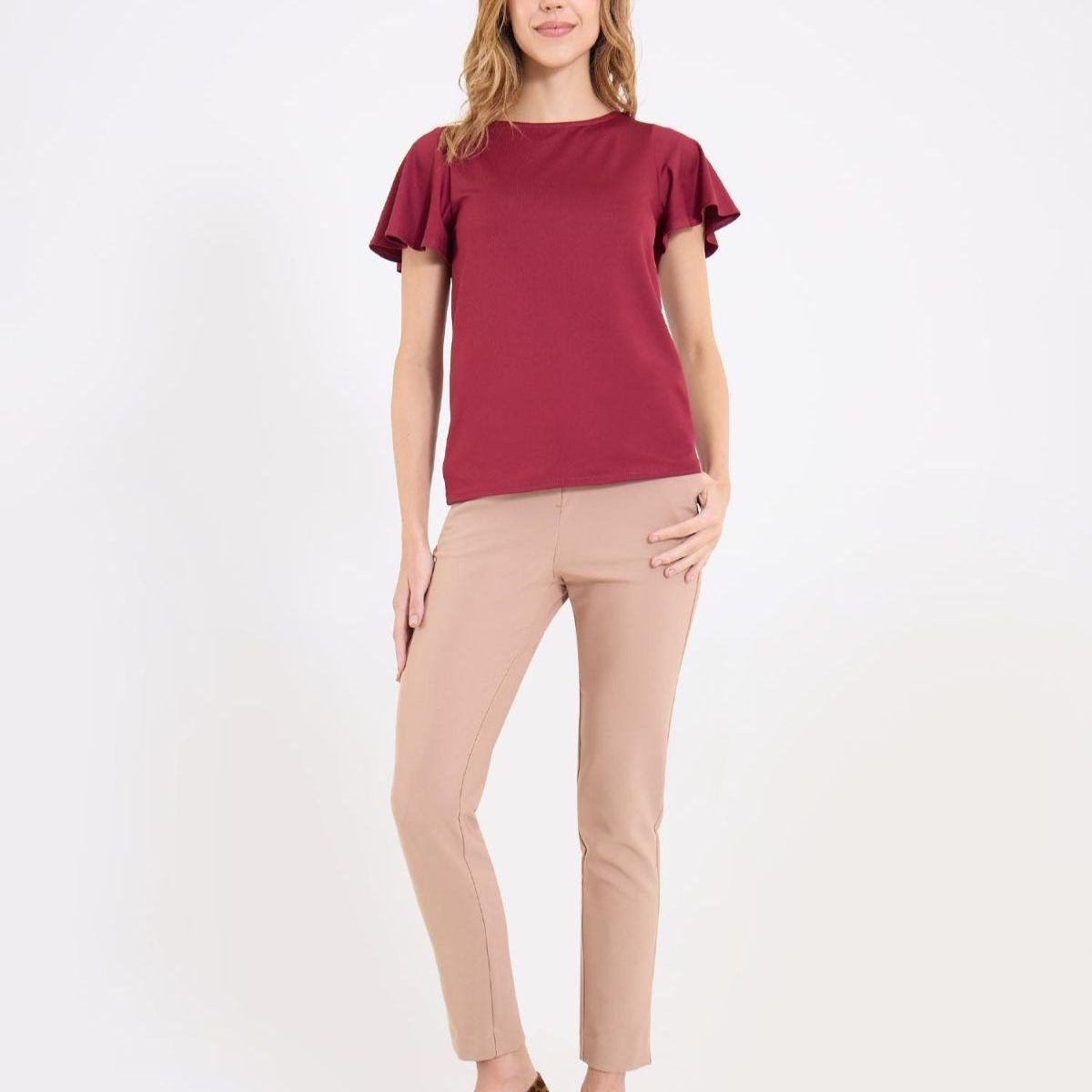 OSTU - Camiseta  Para Mujer Manga Corta Marca Ostu #40092667-4132