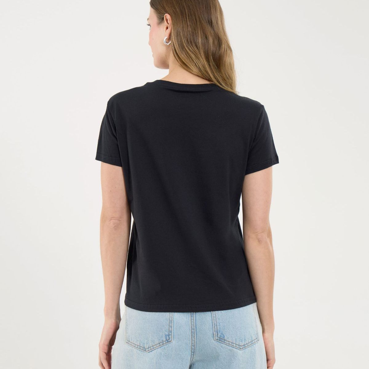 OSTU - Camiseta Para Mujer M/C Ostu Color Negro #40092248