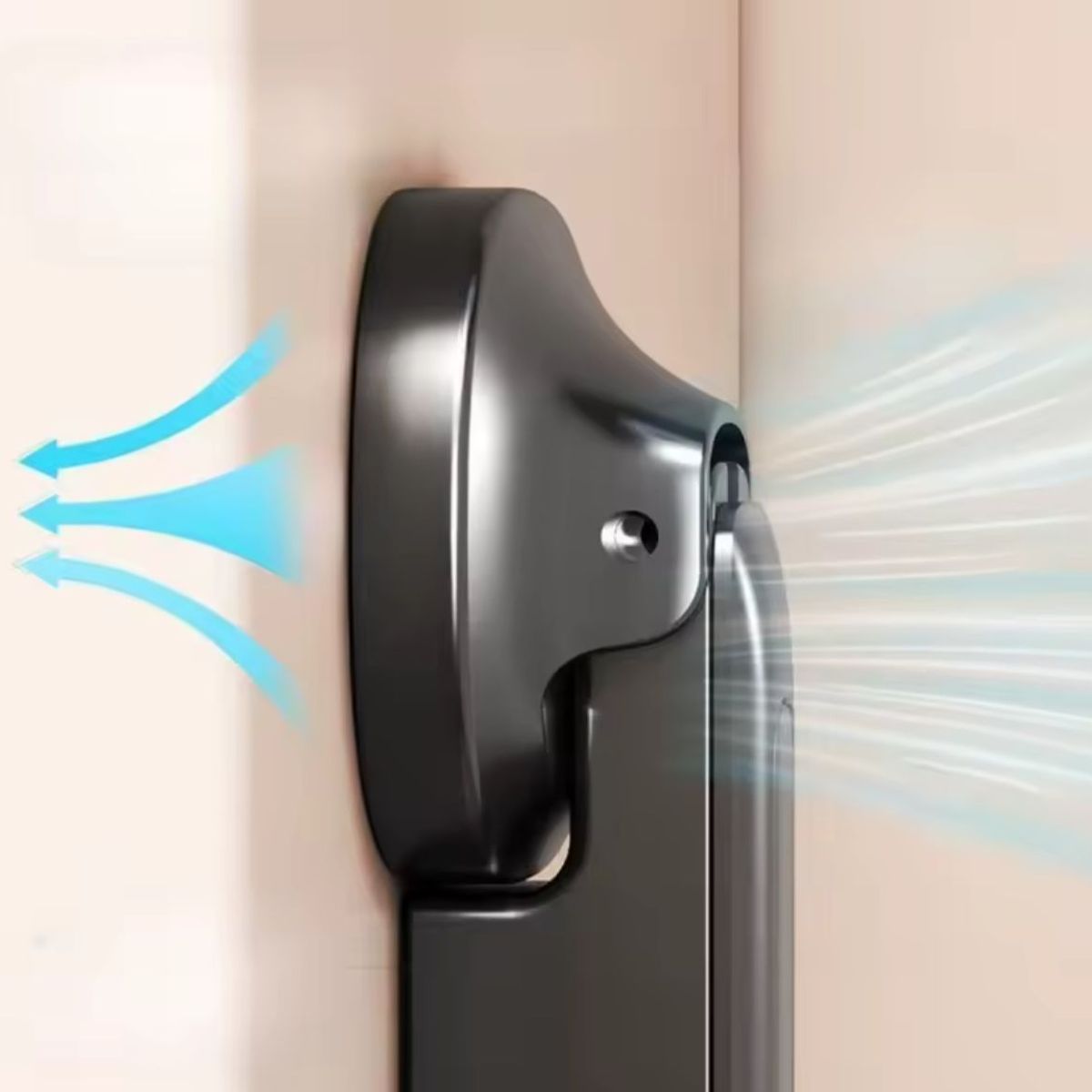AMERICAN GENERICS - Tendedero de Ropa Plegable de Pared con Ventosa y Sistema Retráctil