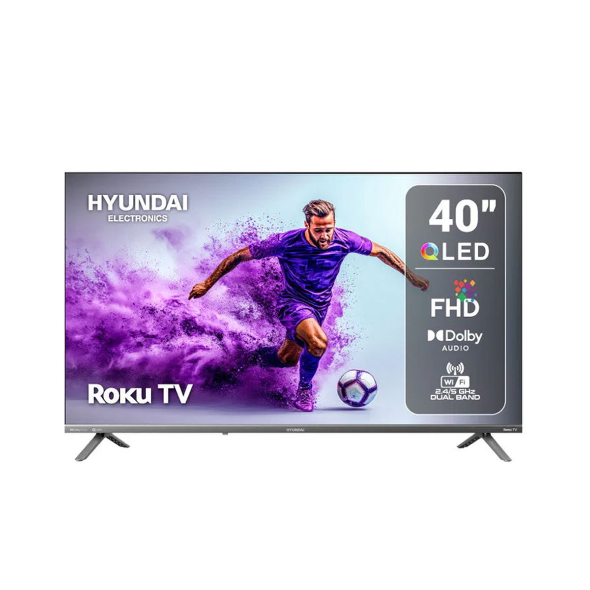 HYUNDAI - Televisor Hyundai 40 Smart Roku TV FHD