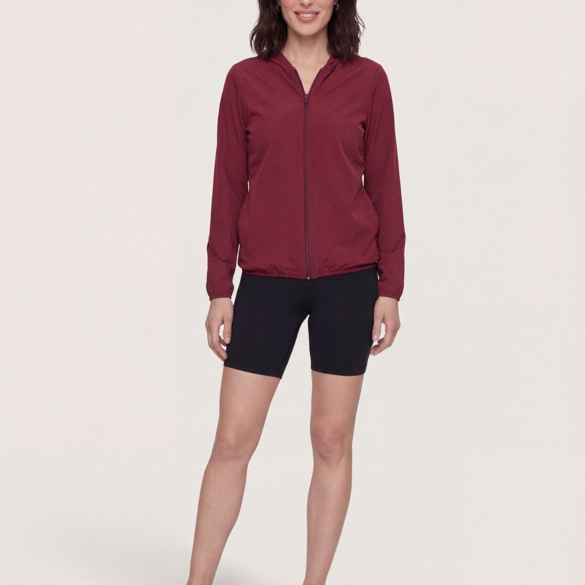 OSTU - Chaqueta  Para Mujer Deportiva Marca Ostu Vino 40080260