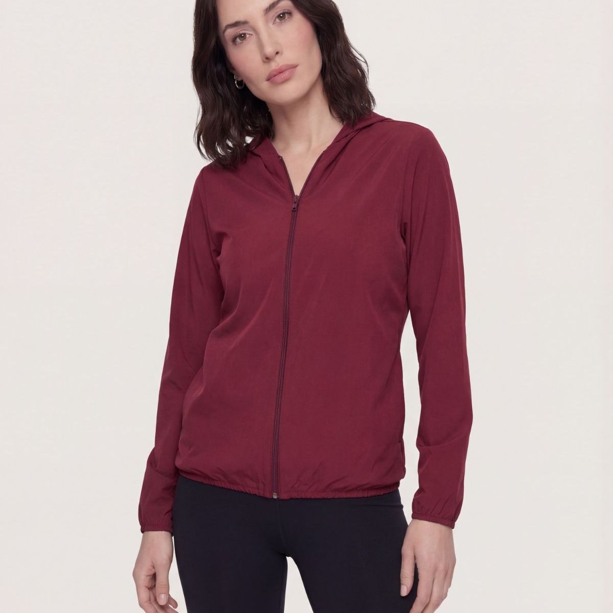 OSTU - Chaqueta  Para Mujer Deportiva Marca Ostu Vino 40080260