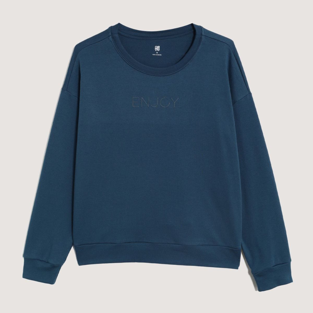 OSTU - Buzo  Para Mujer Cuello Redondo Marca Ostu Azul #40060514