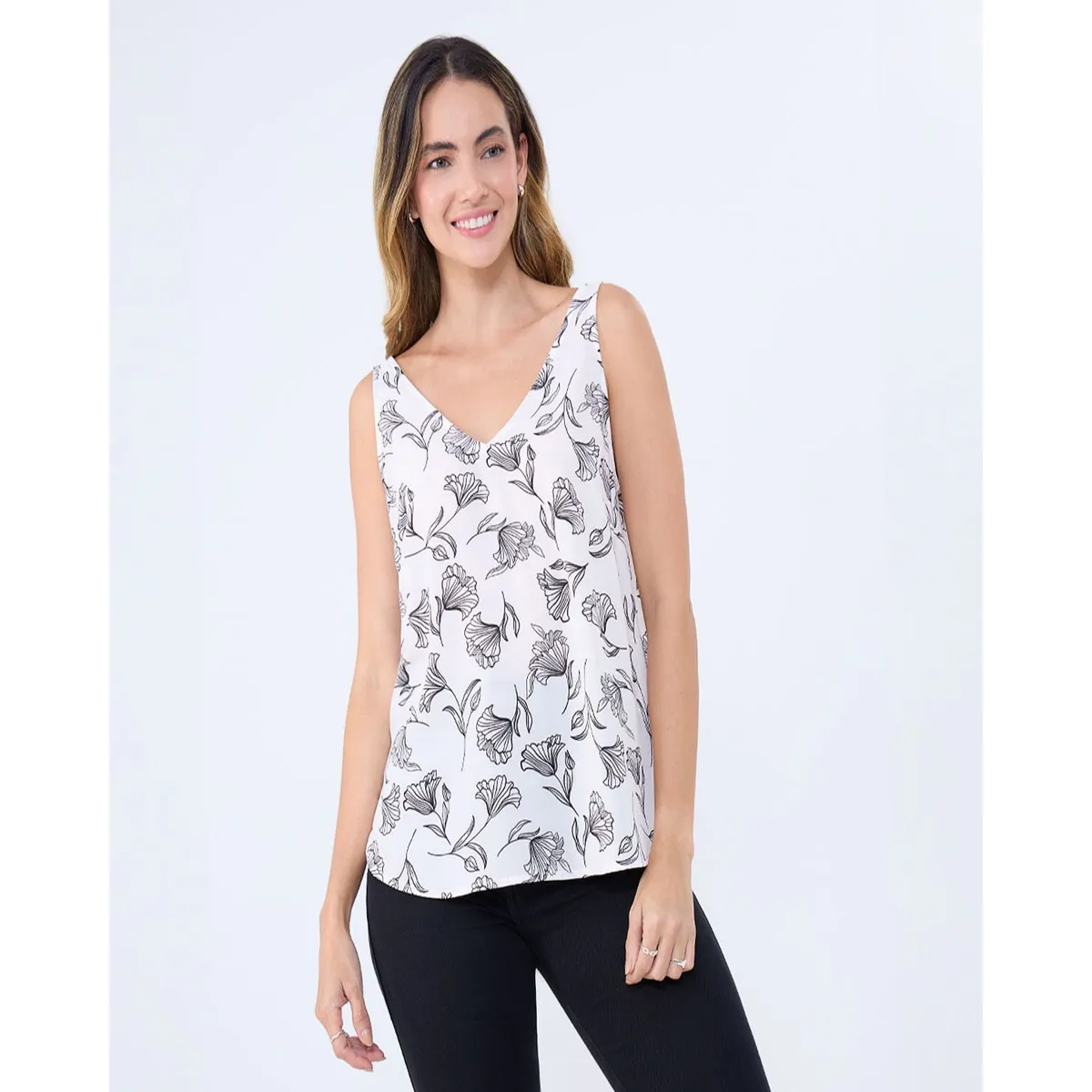 OSTU - Blusa Para Mujer M/S Marca Ostu En Color Crudo #40121114